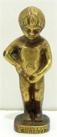 Brass Statue of Boy Peeing(?)
