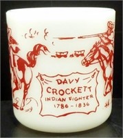 Davy Crockett Child's Cup - 1950's, Rare Mint