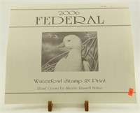 (5) 2006 Federal Waterfowl Stamp and Prints of