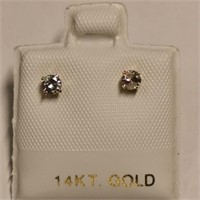 14K  Diamond(0.2ct) Earrings