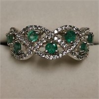 Emerald(0.6ct) Ring