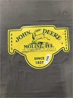 John Deere tin sign 11.5" X 16"