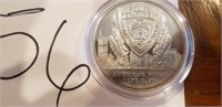 1 TROY OUNCE .999 SILVER NEW YORK POLICE 9-11 COMM
