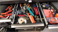 3 Drawers Full Of Mixed Hand Tools