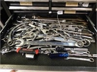 Drawer Full Of Wrenches Various Makers