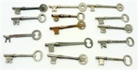 14 Antique Keys - All Marked