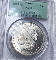 1898-O Morgan Silver Dollar PCGS - MS64