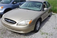 2001 GOLD FORD TAURUS SES