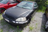 2000 BLACK HONDA CIVIC SE