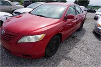 2007 RED TOYOTA CAMRYCE/LE/XLE/SE
