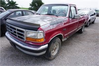 1994 RED FORD F 150