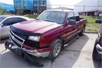 2007 Red Chevy C1500
