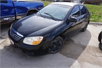 2007 Blk Kia Spectra