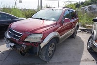 2003 Red Kia Sorento