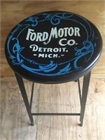 Ford Motor Company Metal Stool