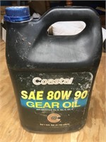 Unopened Coastal SAE 80w 90 Gear Oil - One Gal