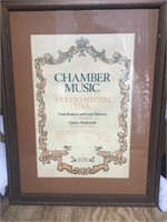 Framed Chamber Music Festival 1978
