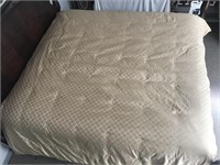 Waterford Goldtoned Reversible King Size Comforter