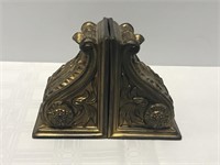 Gold Corbel Bookends