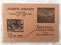President Andrew Johnson Booklet 1937