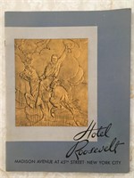 1940's Hotel Roosevelt Info Booklet