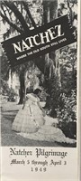 Natchez Pilgrimage Brochure 1949