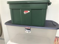 2 Large Storage Containers
