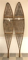 Pair of Rare 8' Snowshoes