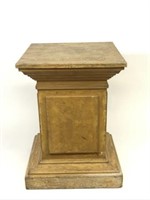 Country Store Grain Painted Pine Pedestal