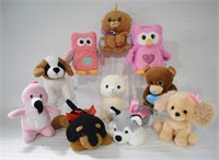 Plush Animal Stuffies Lot