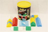 Slinky Triangles Building Set
