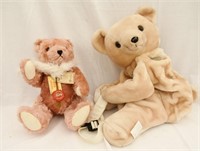 Hermann Hinged Teddy Bear & Knapsack Teddy