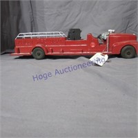 Hubley cast ladder truck