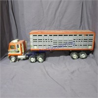 Nylint orange live stock truck
