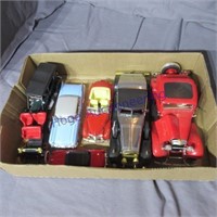 Flat misc die cast cars