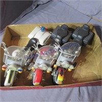 3 misc motorcycles -plastic