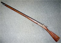 * Antique Wall Hanger Flintlock Musket - 54-1/2"