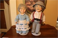 Grandma & Grandpa Dolls