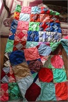 Double Sided Hand Stitched Polyester Quilt