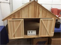 Custom built barn, very unique piece!