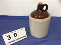 Half-gallon brown-top shoulder jug