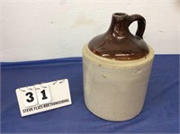 Gallon brown-top shoulder jug