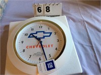 Chevrolet wall clock, battery operated