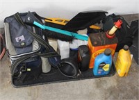 Lot Misc Gas Can, Cooler, etc