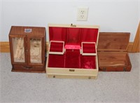3 Small Jewelry Boxes