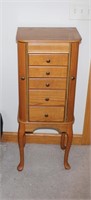 Tall Jewelry Cabinet 16x39 **Contents NOT Included