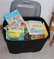 Large Tub of Misc Childrens Books