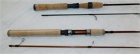 2 Fishing Poles with Cases