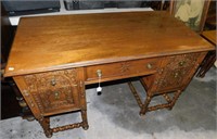 Antique Oak Desk