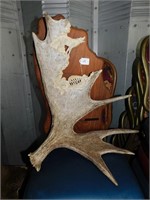 Hand Carved Moose Antler